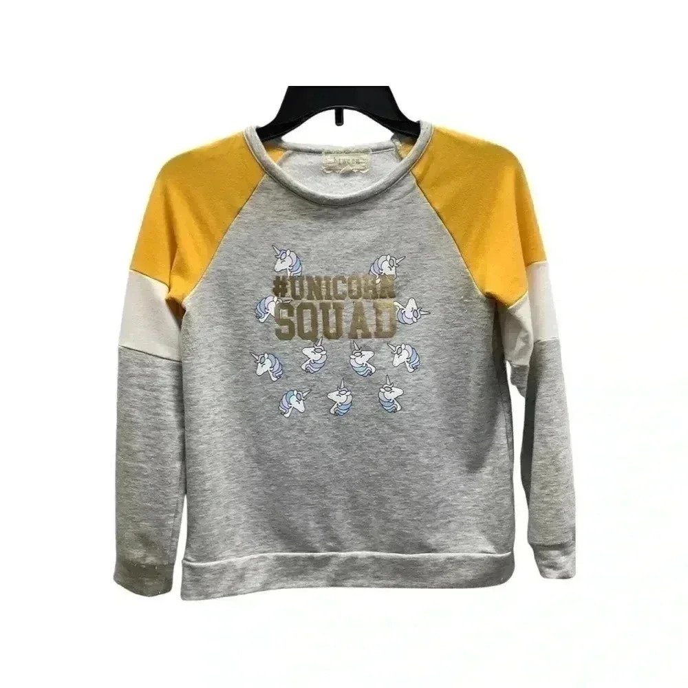 Btween Girls Size 14 Unicorn Squad Sweatshirt (Preowned)
